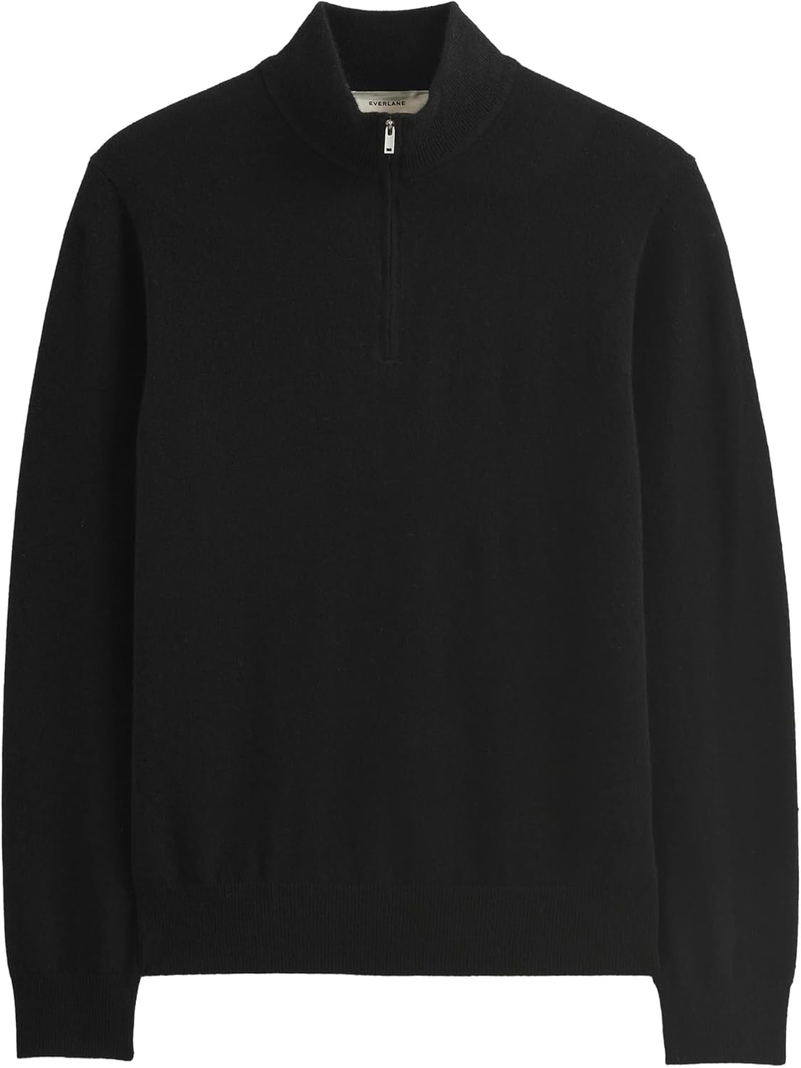 image:imageEverlane Mens Everlane Cashmere Quarter Zip SweaterBlack