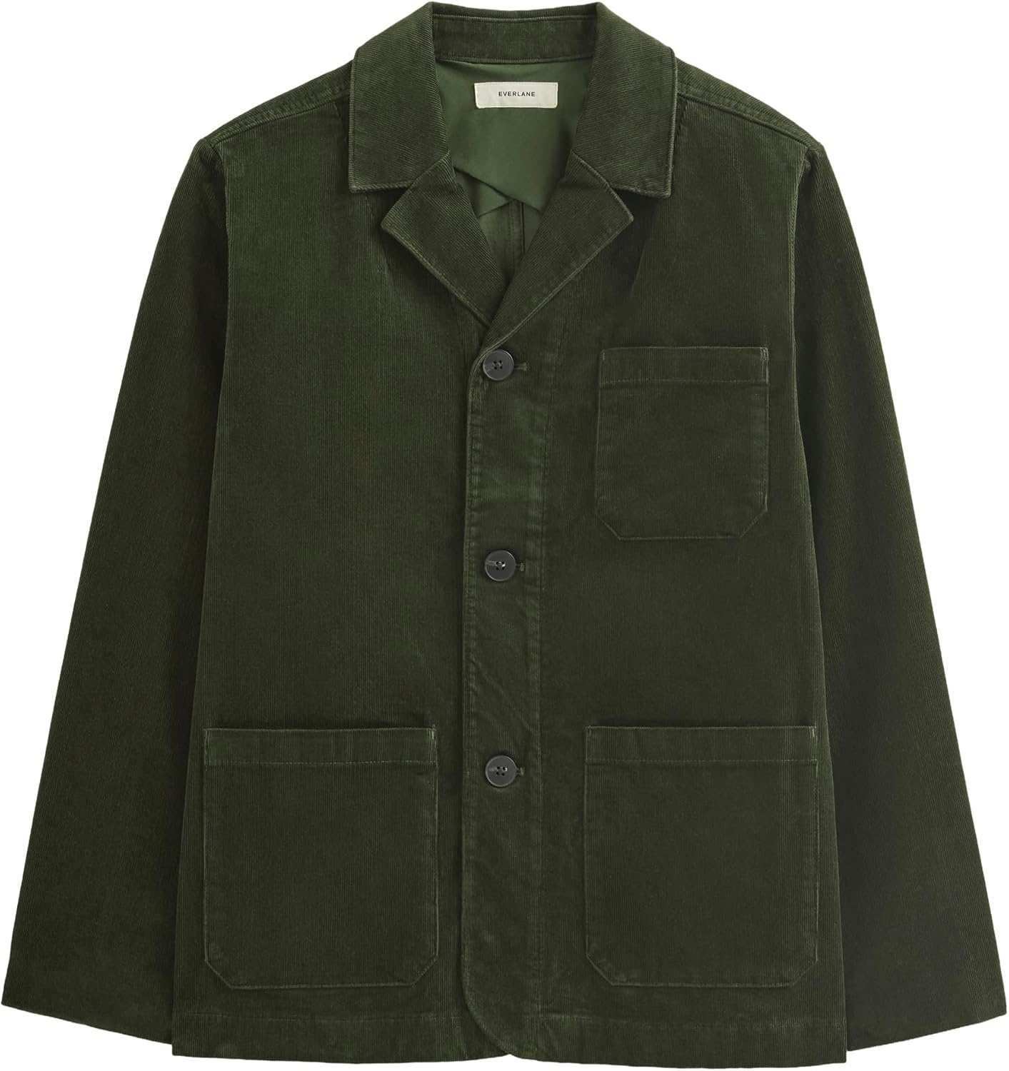 image:imageEverlane Mens Everlane Fine Wale Corduroy Chore BlazerDark Forest