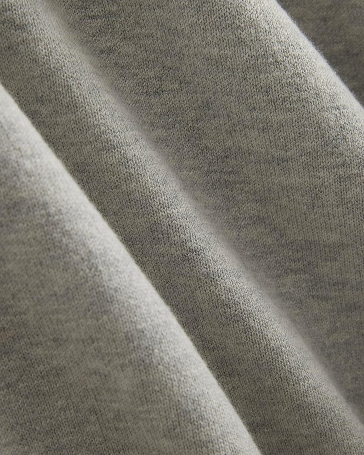 image:imageEverlane Mens Everlane Luxe Merino DoubleKnit SweaterHeathered Grey