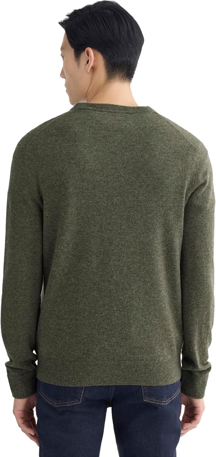 image:imageEverlane Mens Everlane The Cashmere CrewHeathered Army Green