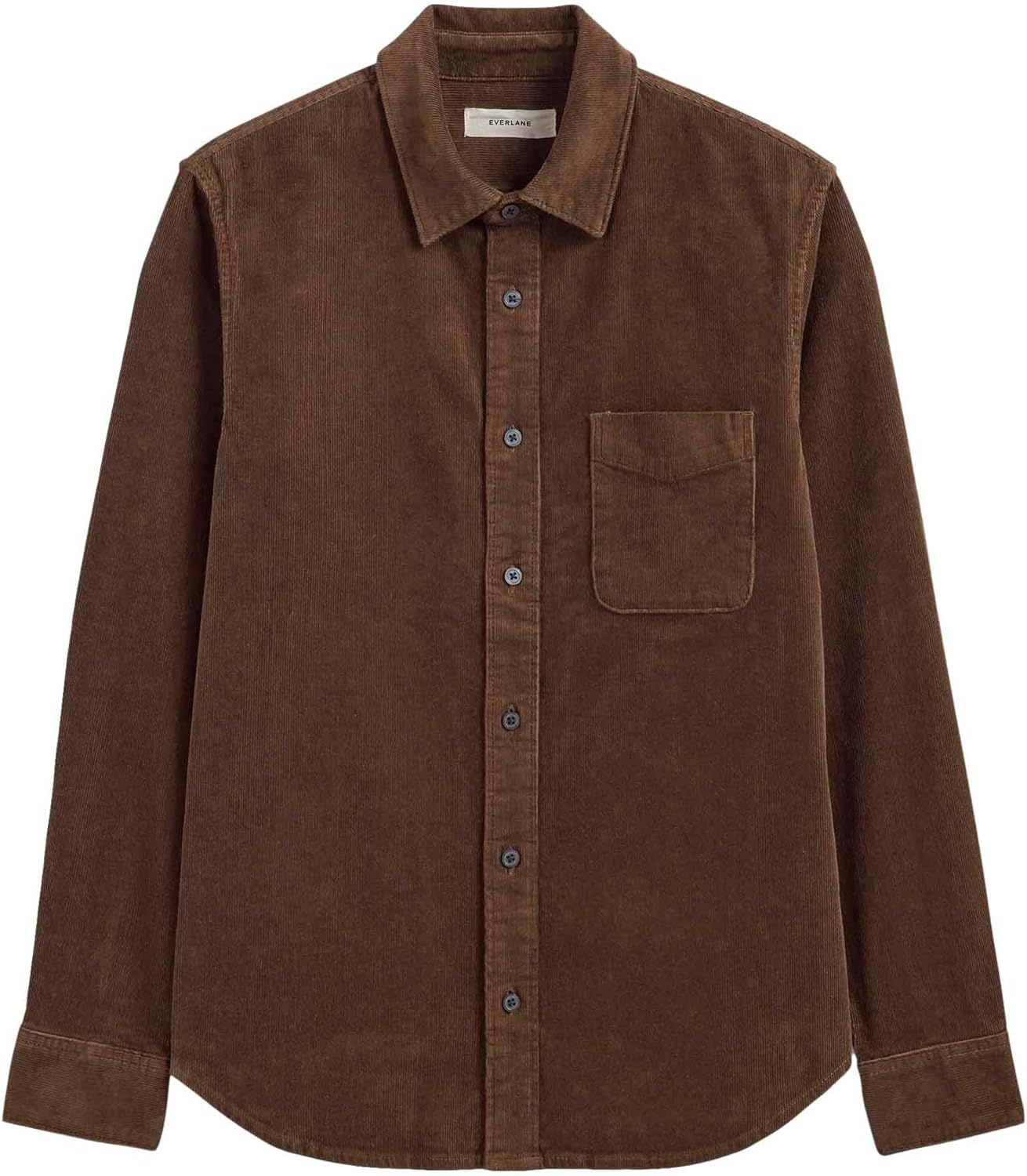image:imageEverlane Mens Everlane The Classic Shirt in CorduroyCocoa