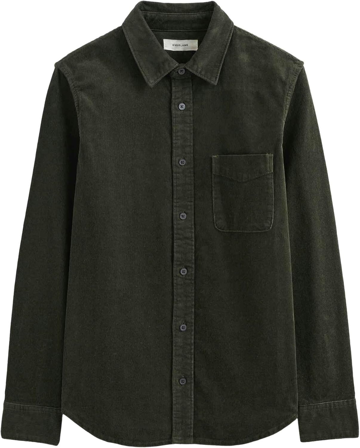 image:imageEverlane Mens Everlane The Classic Shirt in CorduroyDark Forest