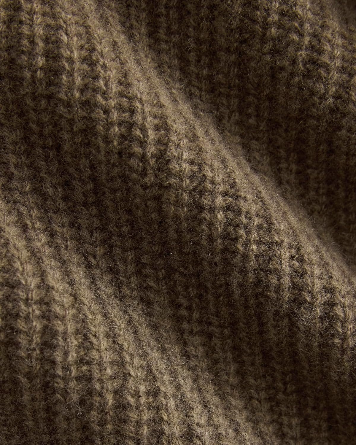 image:imageEverlane Mens Everlane The Felted Merino HalfZip SweaterHeather Chocolate Martini