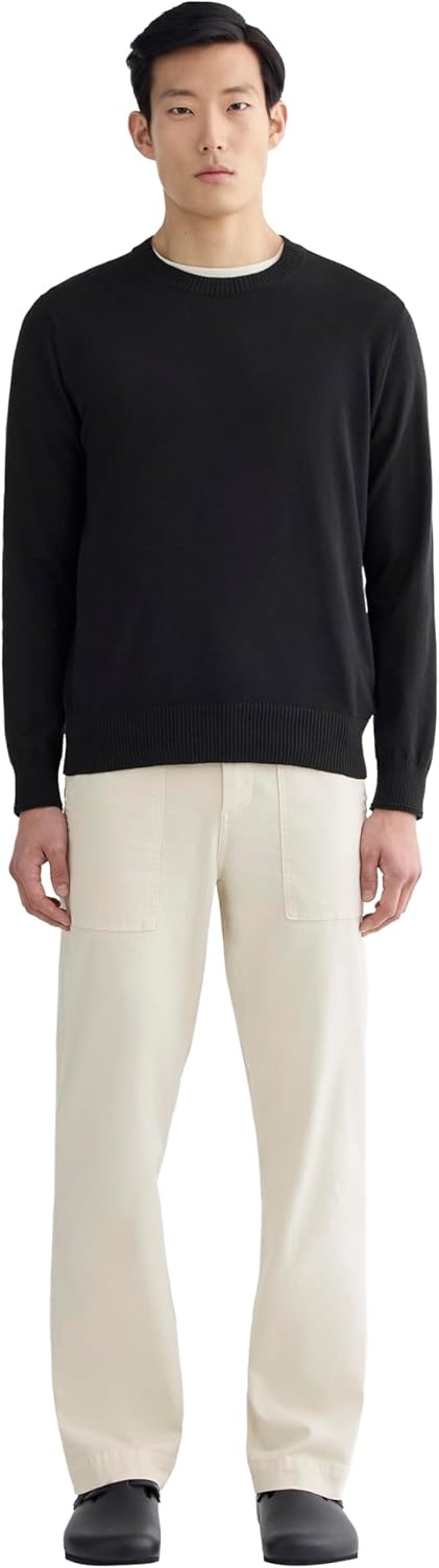 image:imageEverlane Mens Everlane The NoSweat Sweater UniformBlack