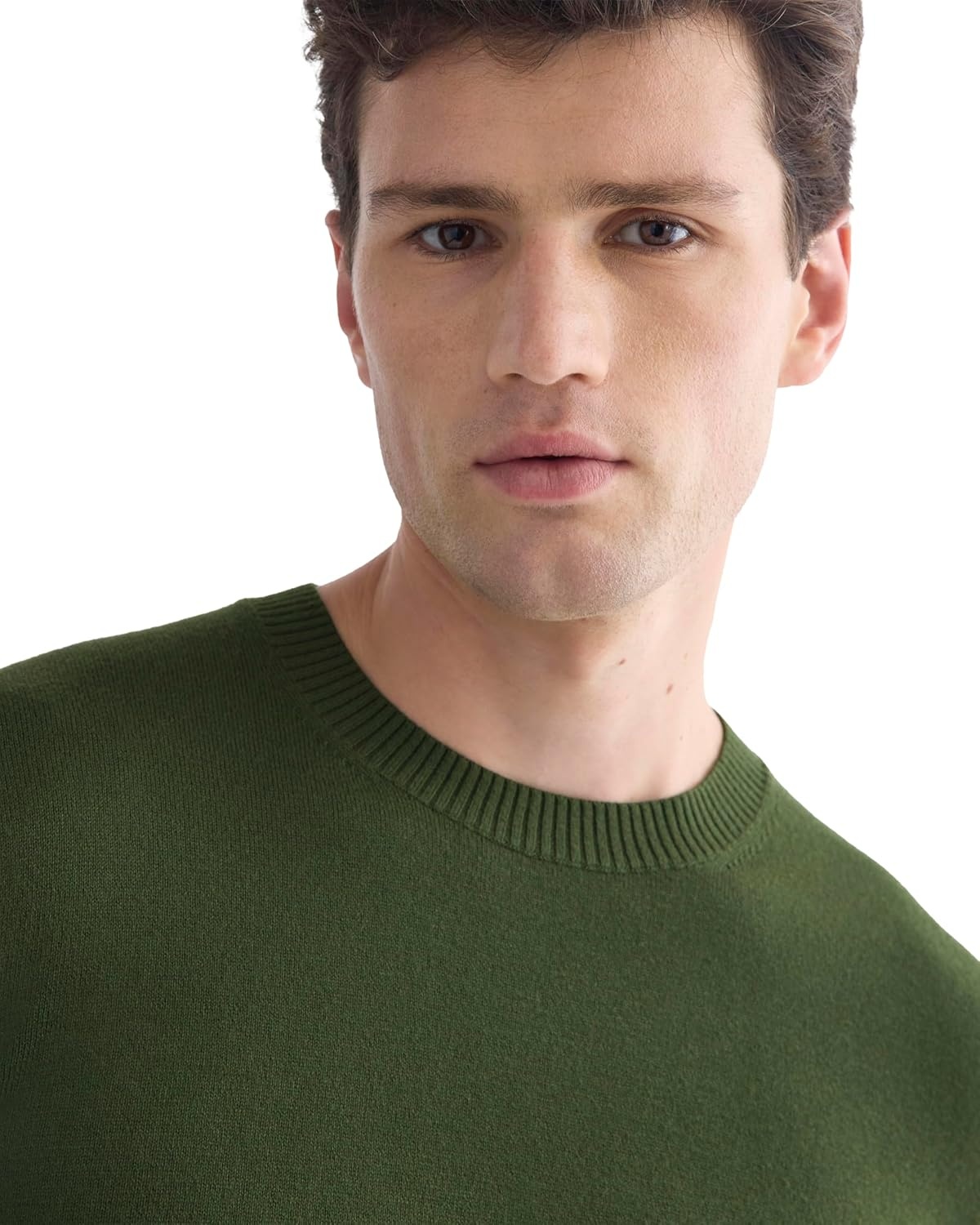 image:imageEverlane Mens Everlane The NoSweat Sweater UniformDark Forest