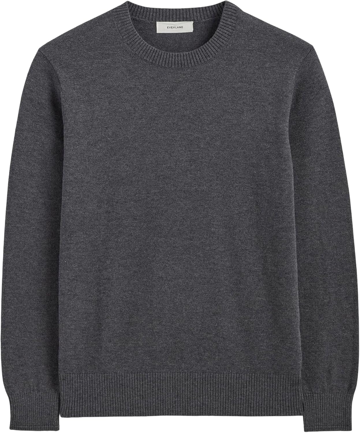 image:imageEverlane Mens Everlane The NoSweat Sweater UniformHeathered Ash
