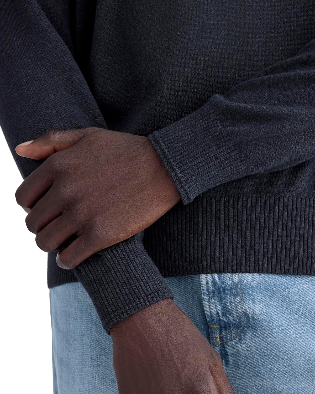image:imageEverlane Mens Everlane The NoSweat Sweater UniformHeathered Midnight