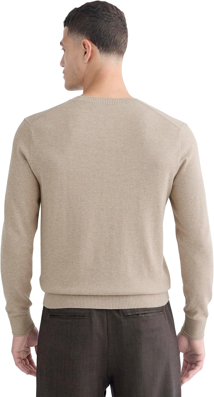 image:imageEverlane Mens Everlane The NoSweat Sweater UniformHeathered Oatmeal