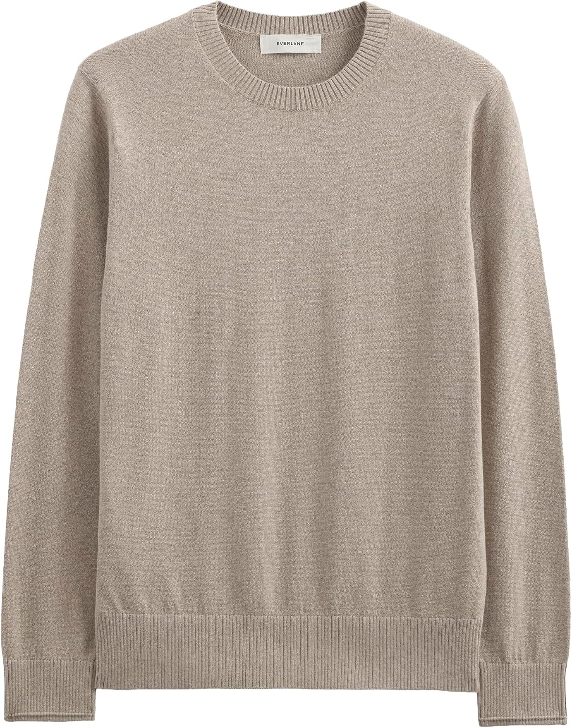 image:imageEverlane Mens Everlane The NoSweat Sweater UniformHeathered Oatmeal