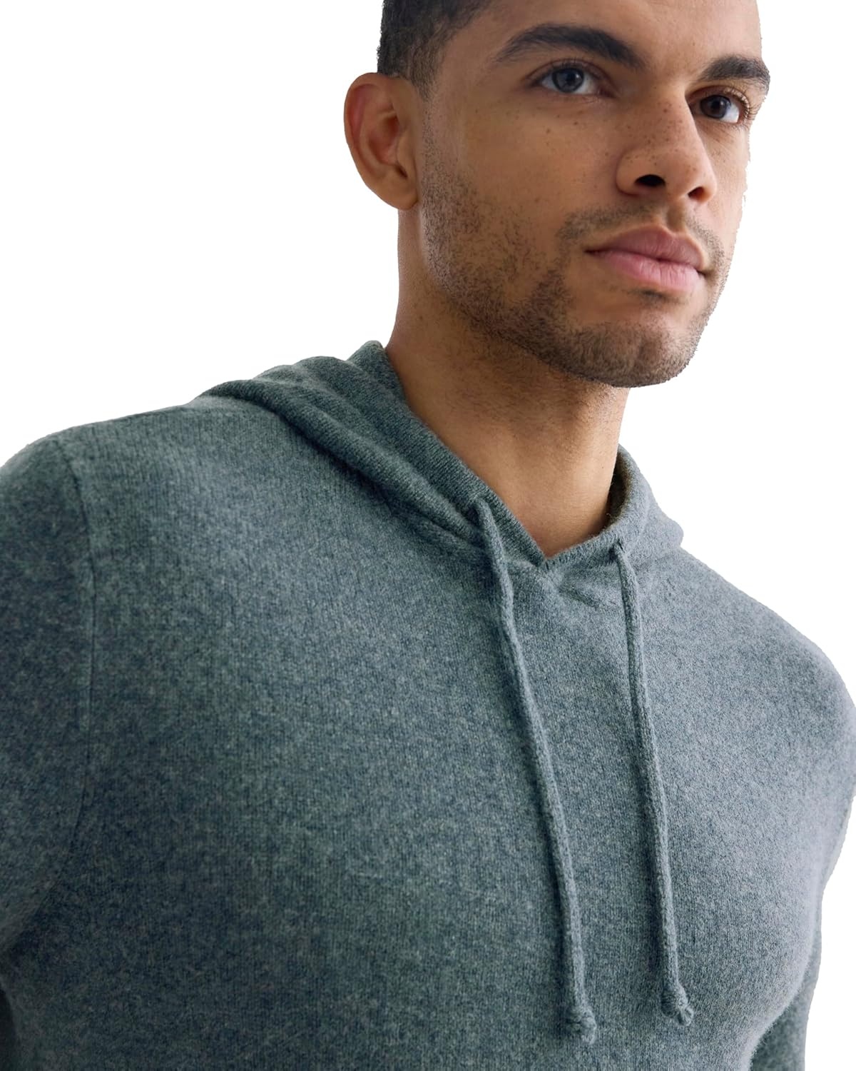 image:imageEverlane Mens Everlane the Felted Merino HoodieHeather Midnight Navy