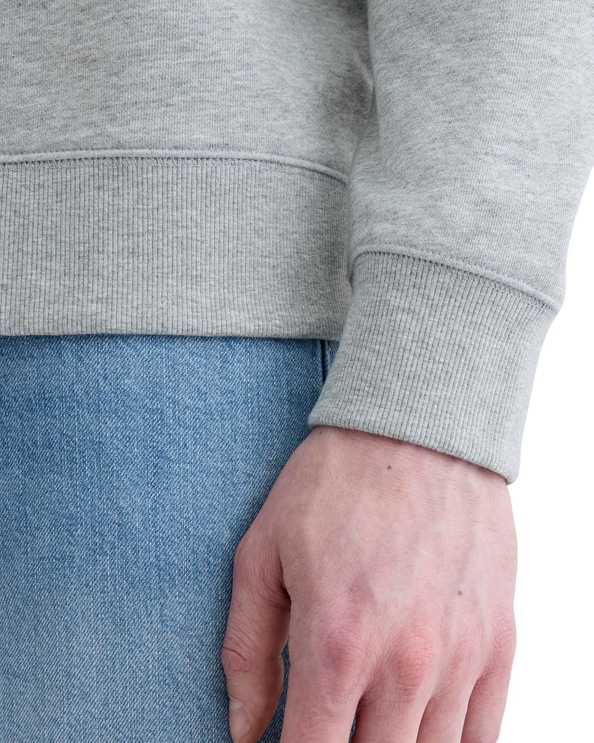 image:imageEverlane Mens Everlane the Offduty Terry CrewHeathered Grey