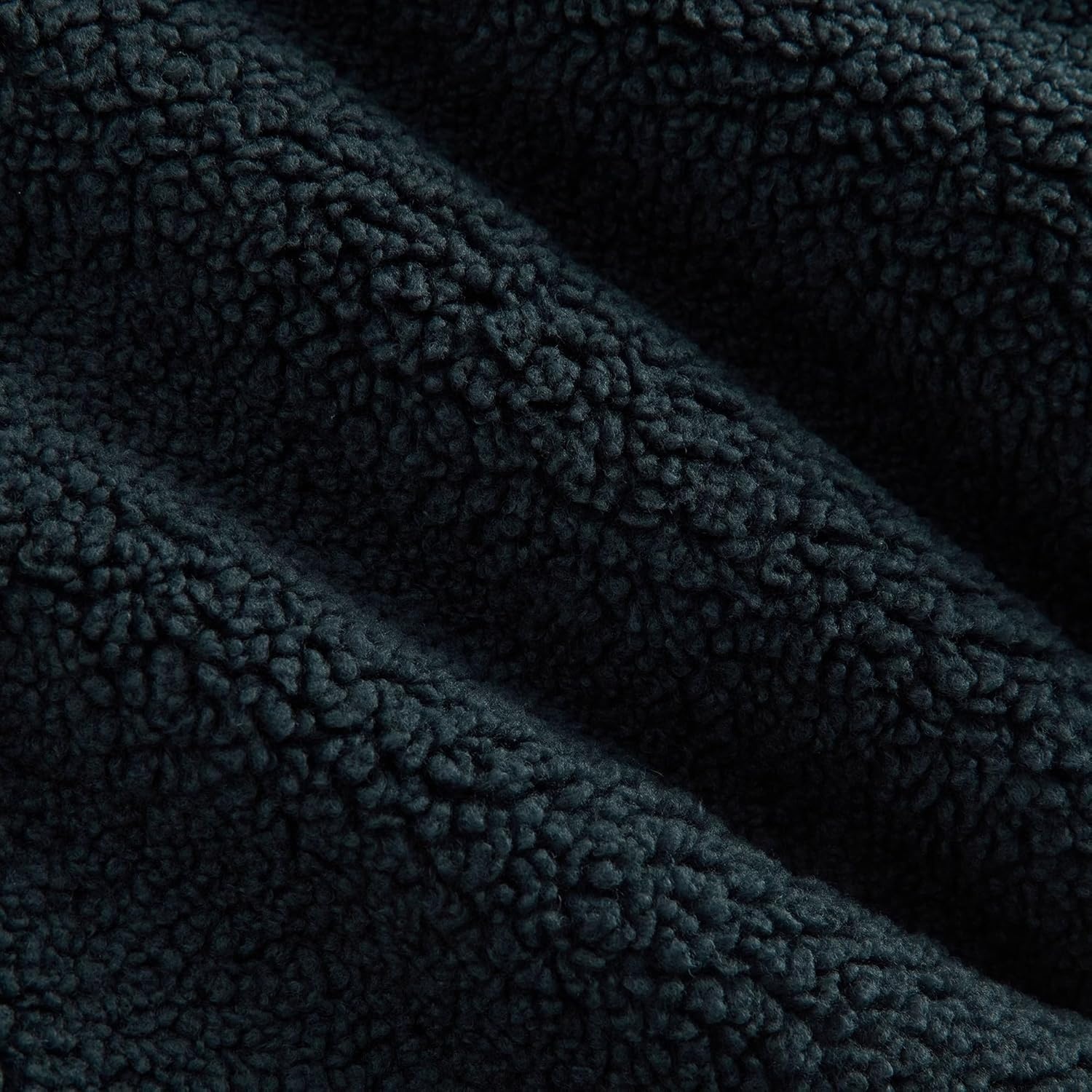 image:imageEverlane Mens ReTrack Fleece ZipUp GRS Recycled Polyester Bonded Fleece Oversized Zip JacketDeep Navy