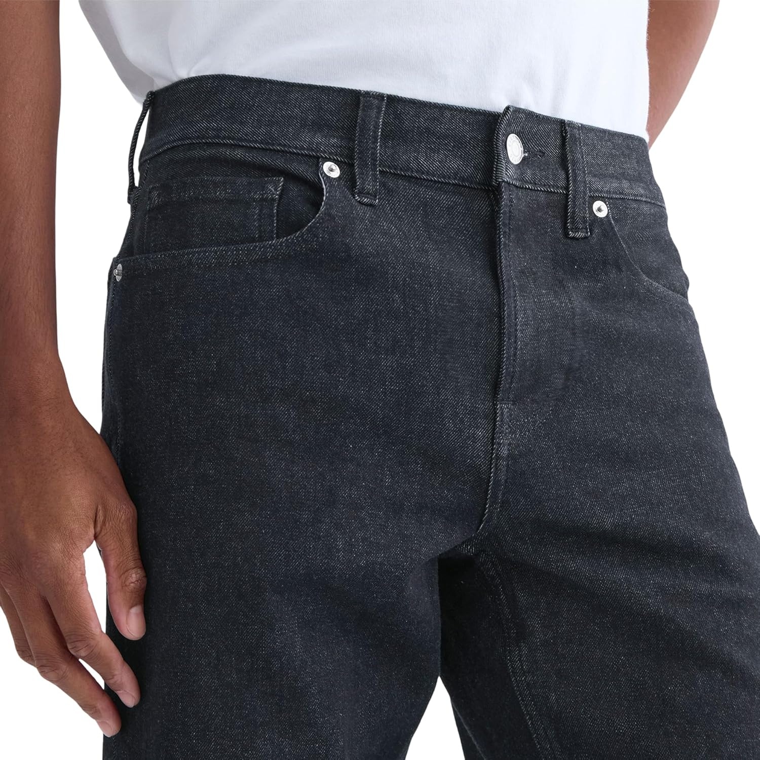 image:imageEverlane Mens StraightLeg Stretch JeanDark Indigo Rinse