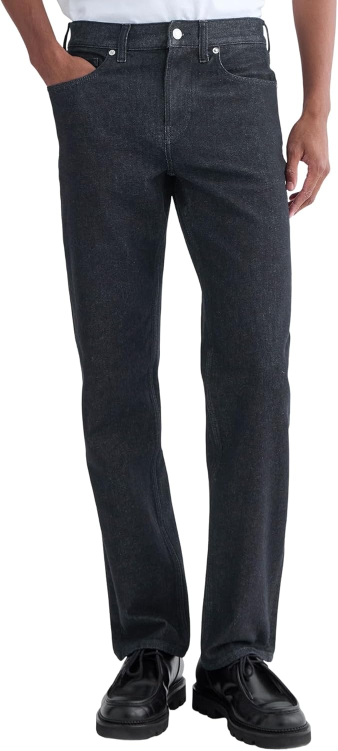 image:imageEverlane Mens StraightLeg Stretch JeanDark Indigo Rinse