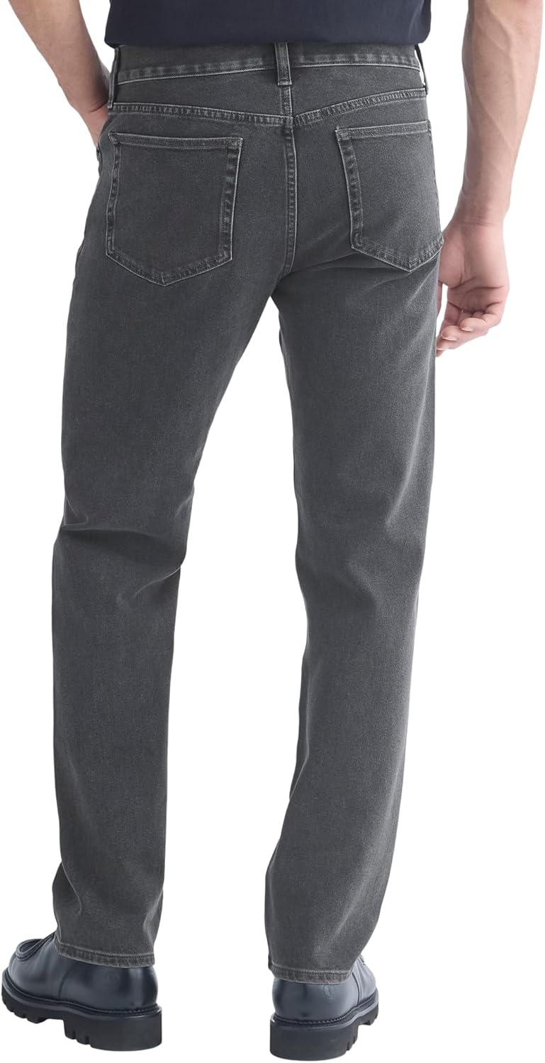image:imageEverlane Mens StraightLeg Stretch JeanWashed Black