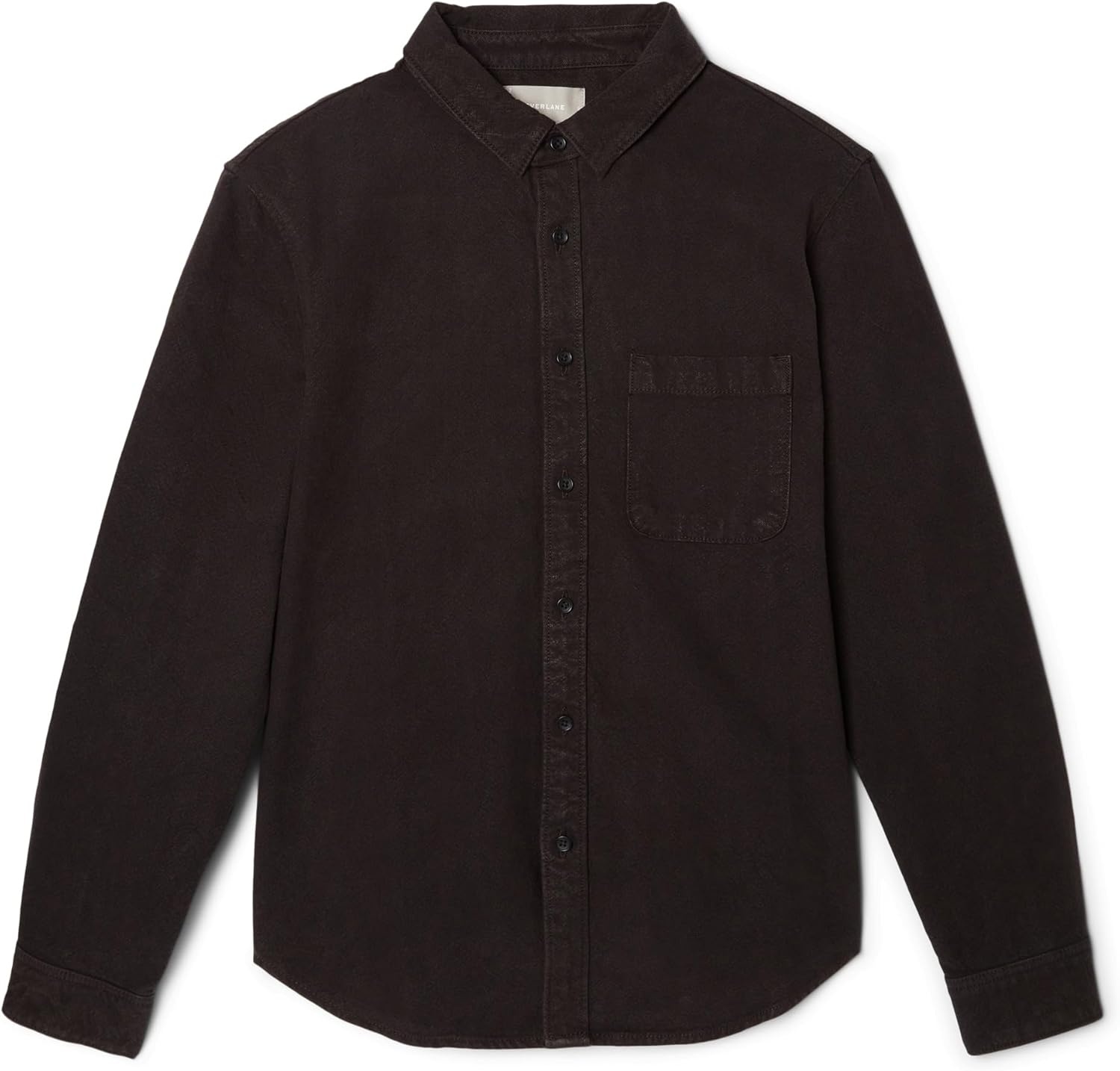 image:imageEverlane Mens The Canvas Organic Cotton OvershirtBlack