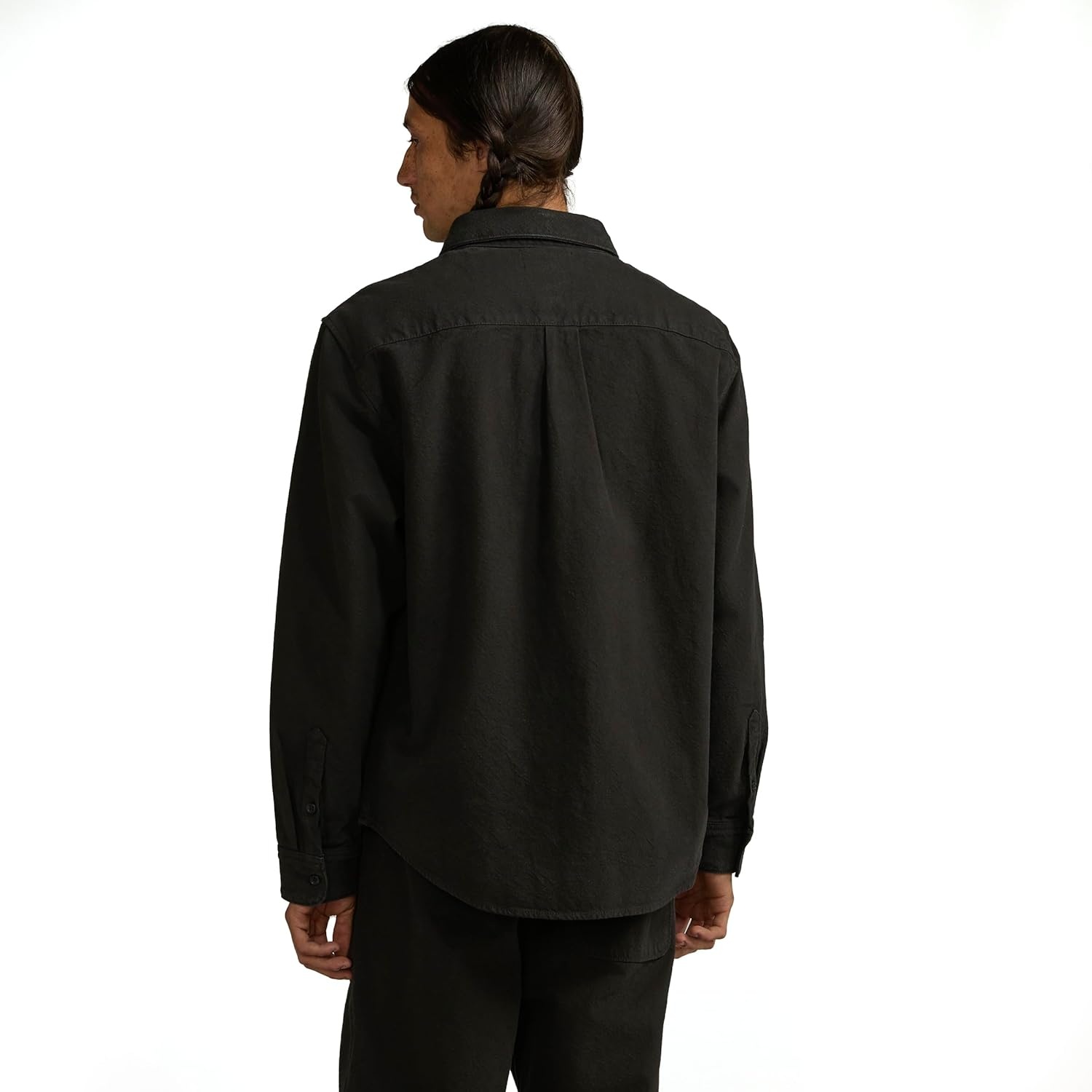 image:imageEverlane Mens The Canvas Organic Cotton OvershirtBlack