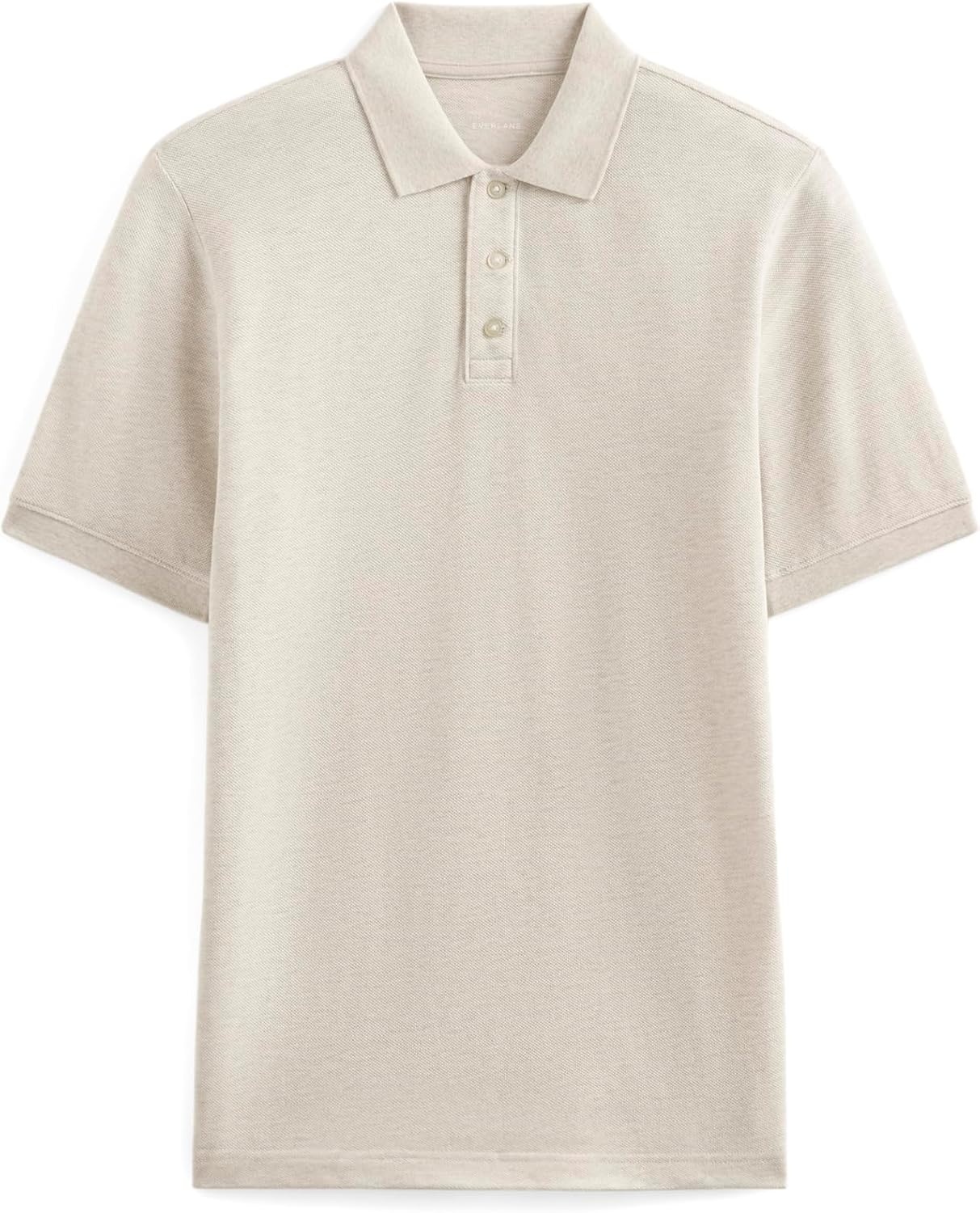 image:imageEverlane Mens The Pique PoloHeathered Oat