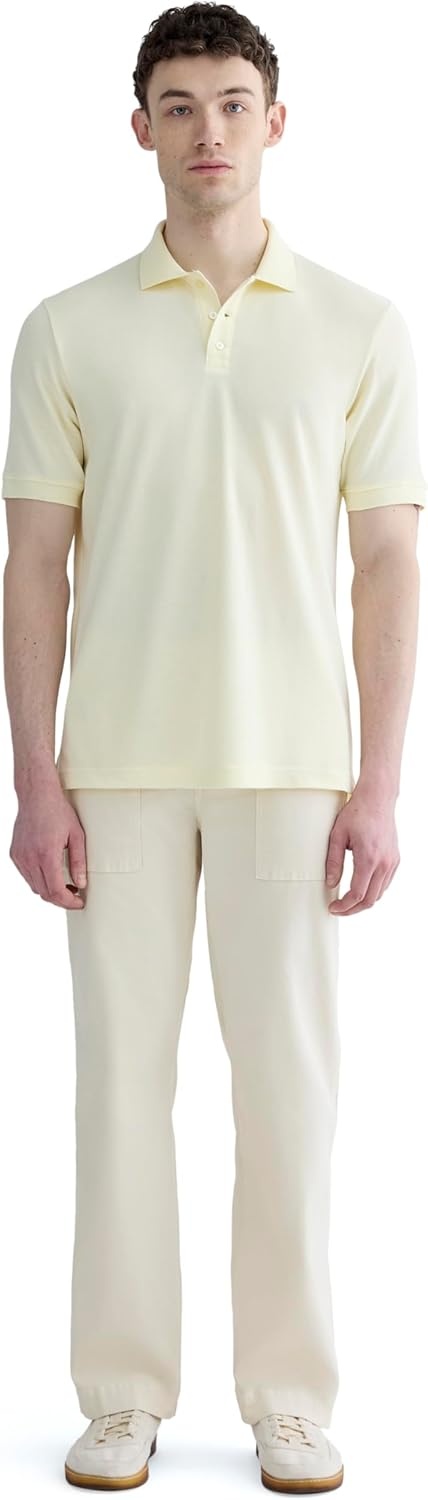 image:imageEverlane Mens The Pique PoloLight Yellow