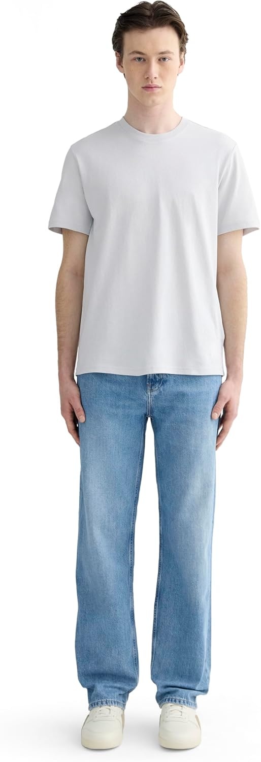 image:imageEverlane Mens The PremiumWeight Crew UniformGlacier Gray