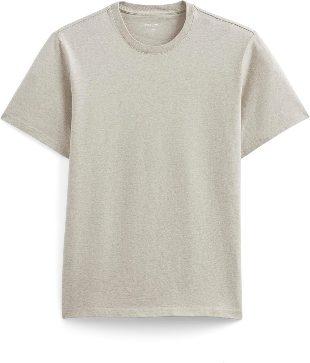 image:imageEverlane Mens The PremiumWeight Crew UniformHeather Oatmeal