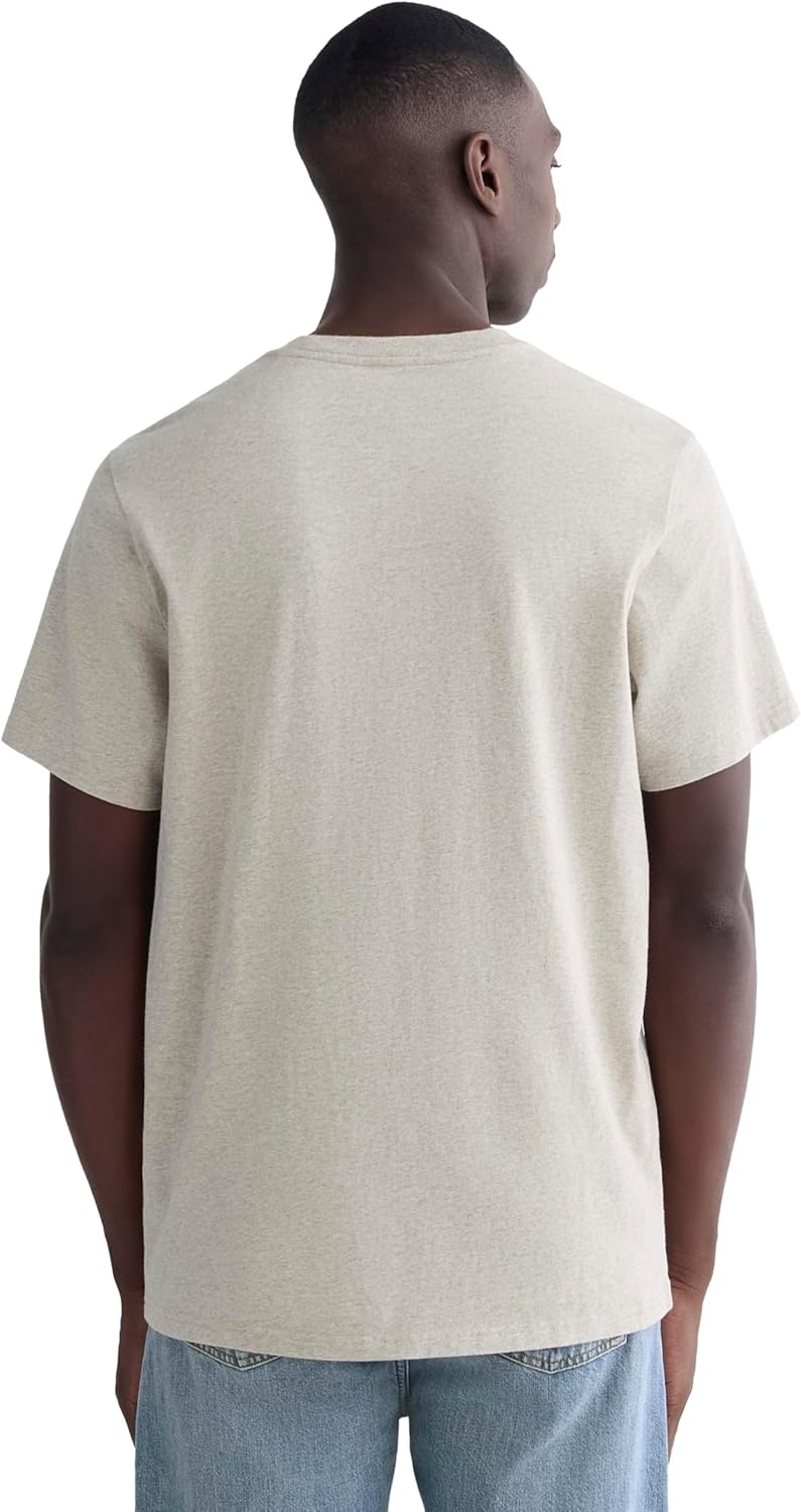 image:imageEverlane Mens The PremiumWeight Crew UniformHeather Oatmeal