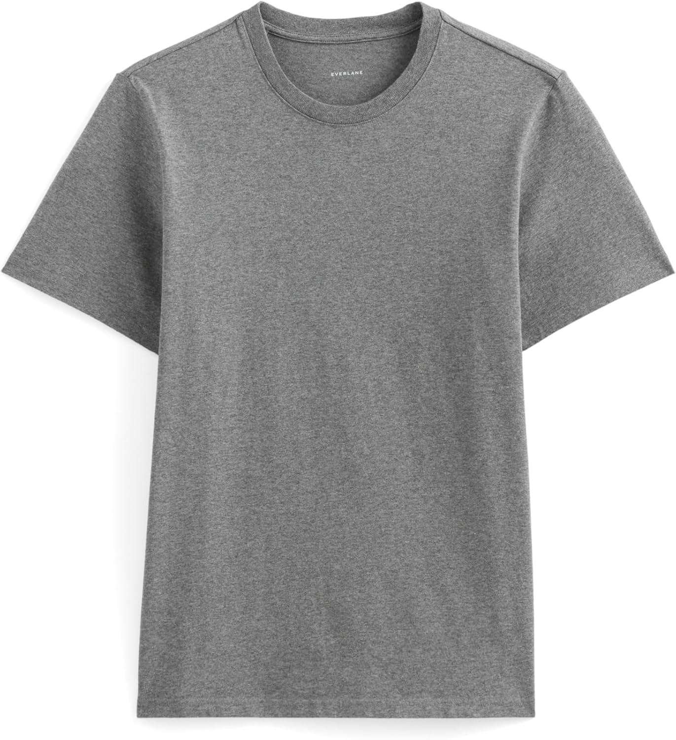 image:imageEverlane Mens The PremiumWeight Crew UniformMid Heathered Grey
