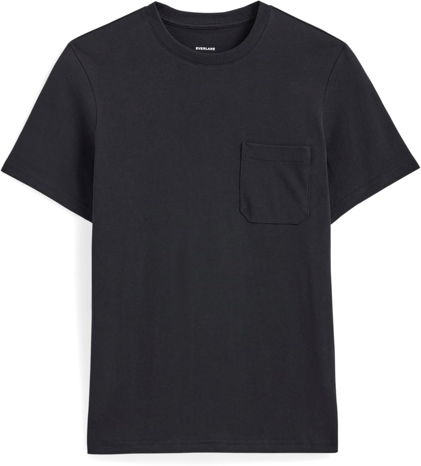 image:imageEverlane Mens The PremiumWeight Pocket Tee UniformBlack