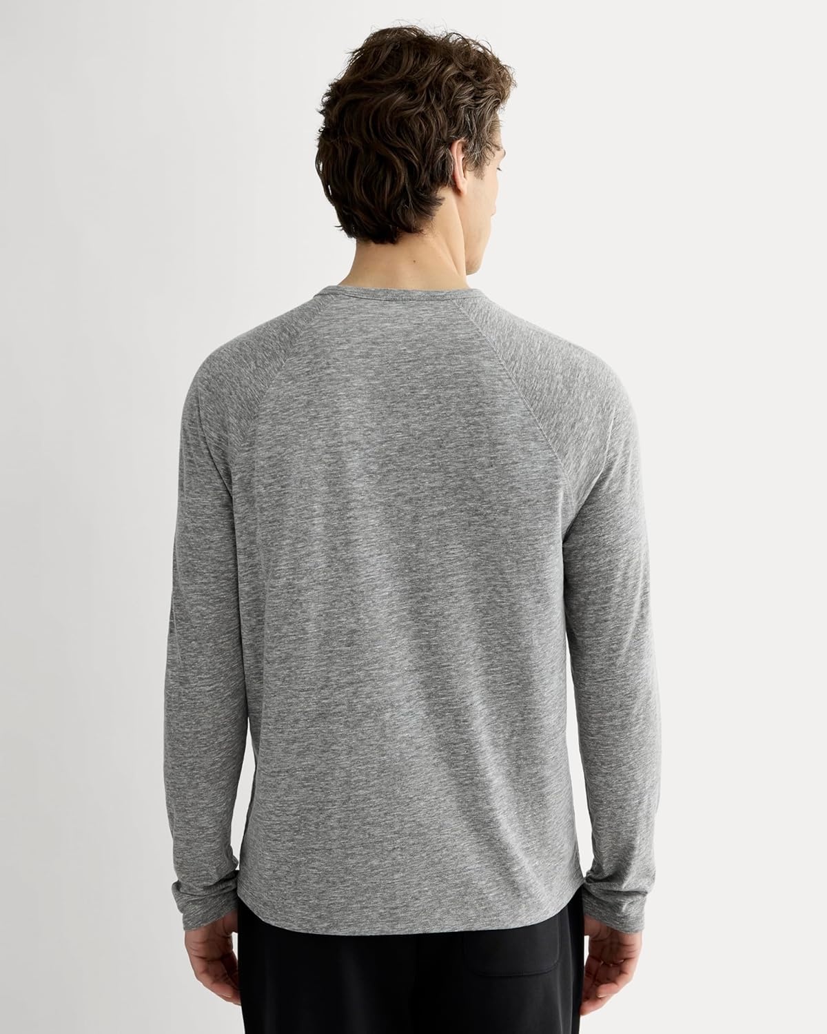 image:imageEverlane Mens The Rec LongSleeve CrewHeathered Grey