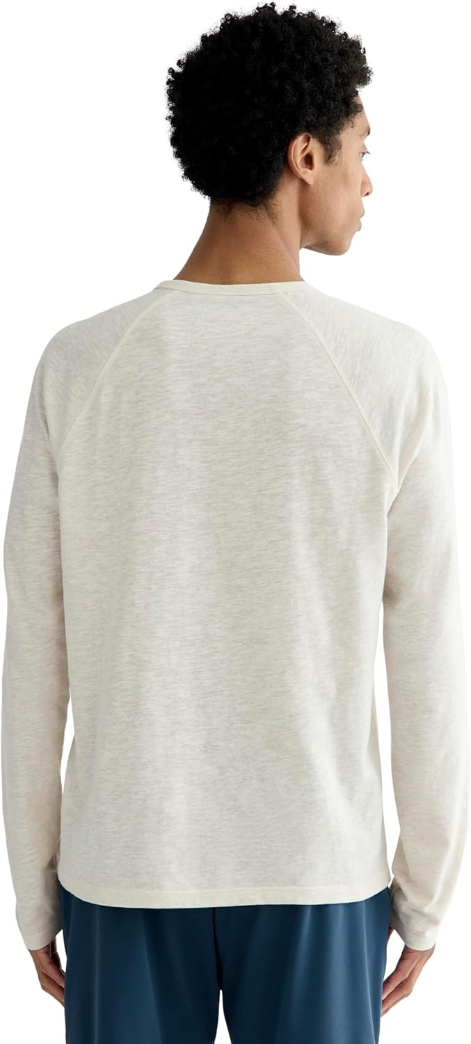 image:imageEverlane Mens The Rec LongSleeve CrewHeathered Oat