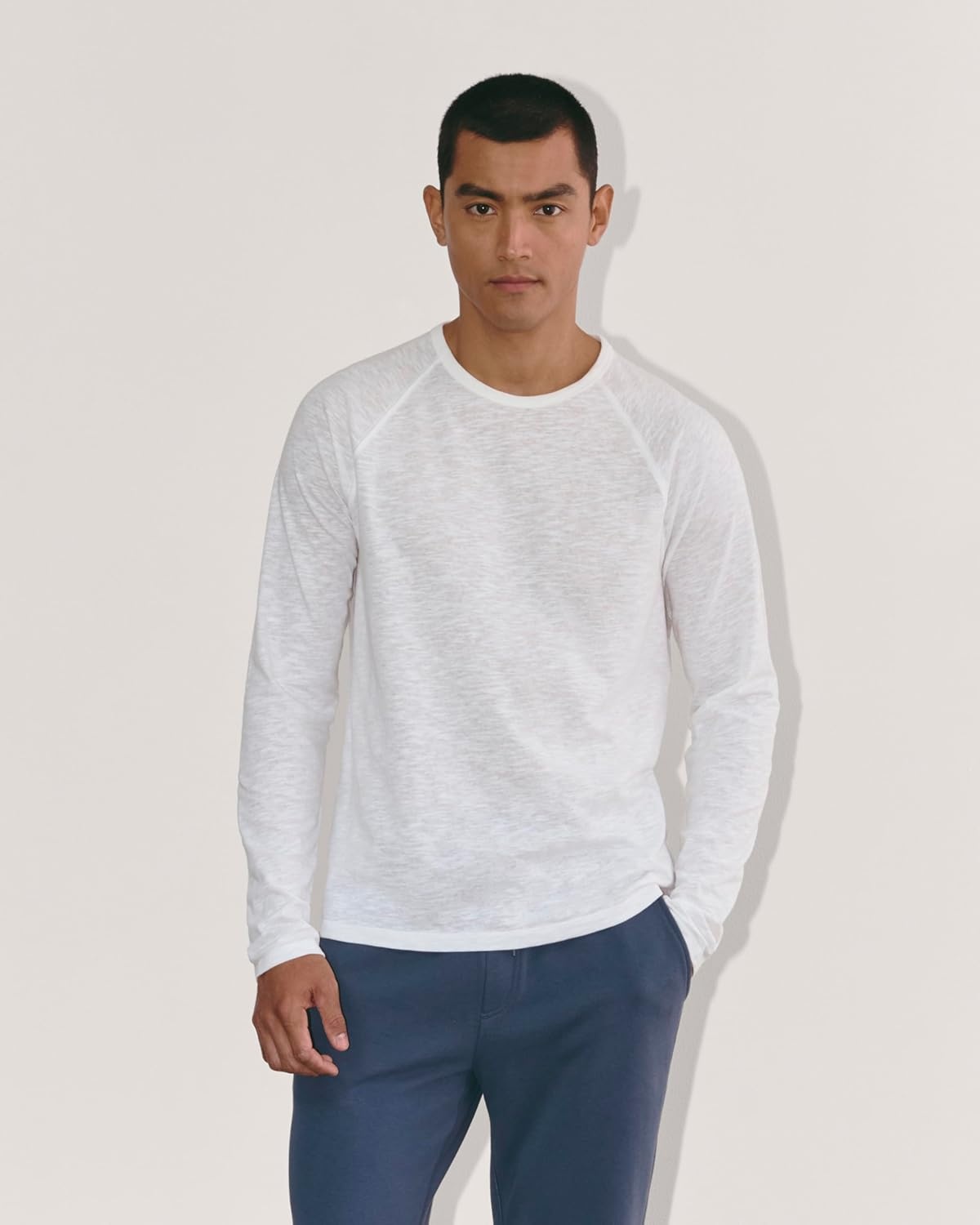 image:imageEverlane Mens The Rec LongSleeve CrewWhite