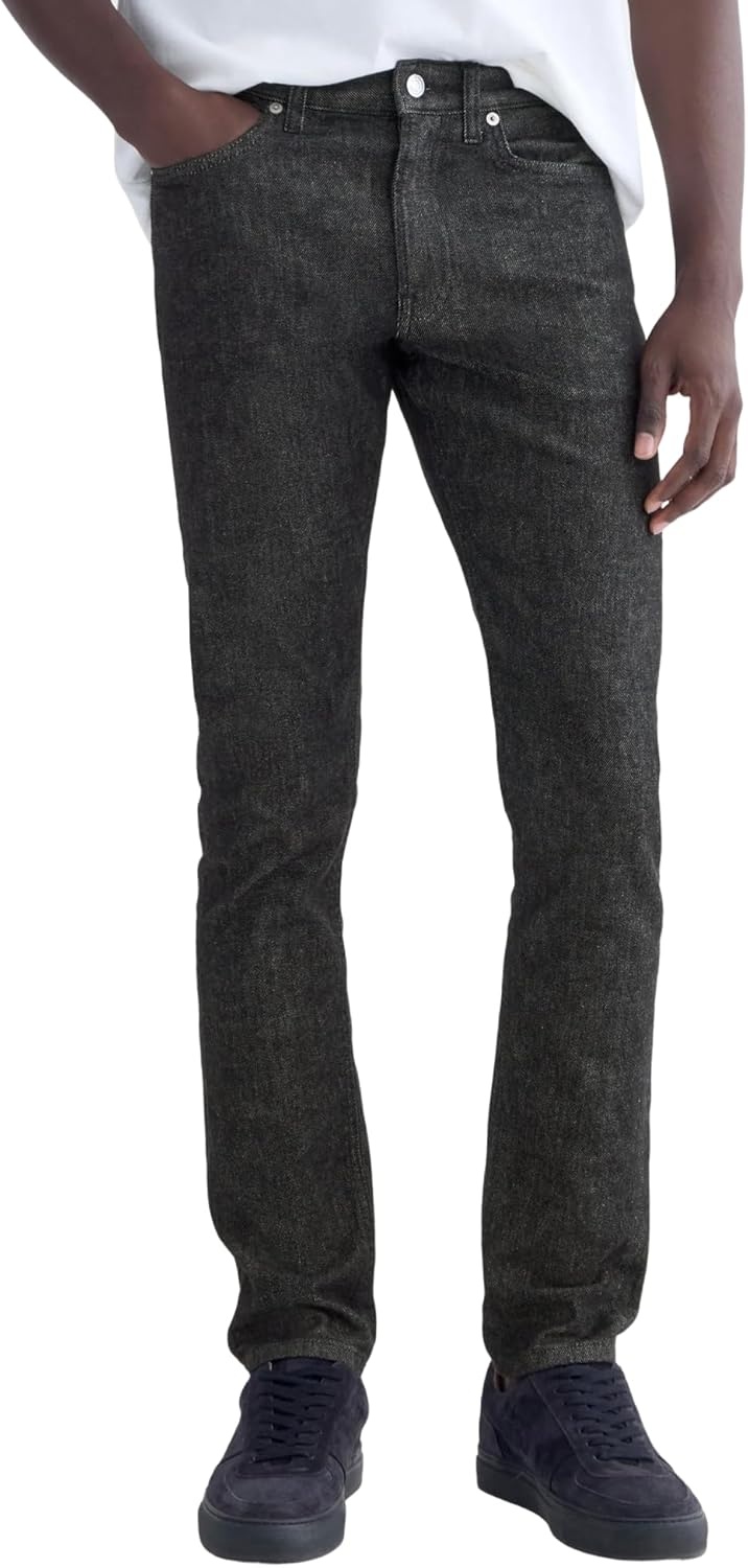 image:imageEverlane Mens The Selvedge Slimfit JeanBlack Rinse