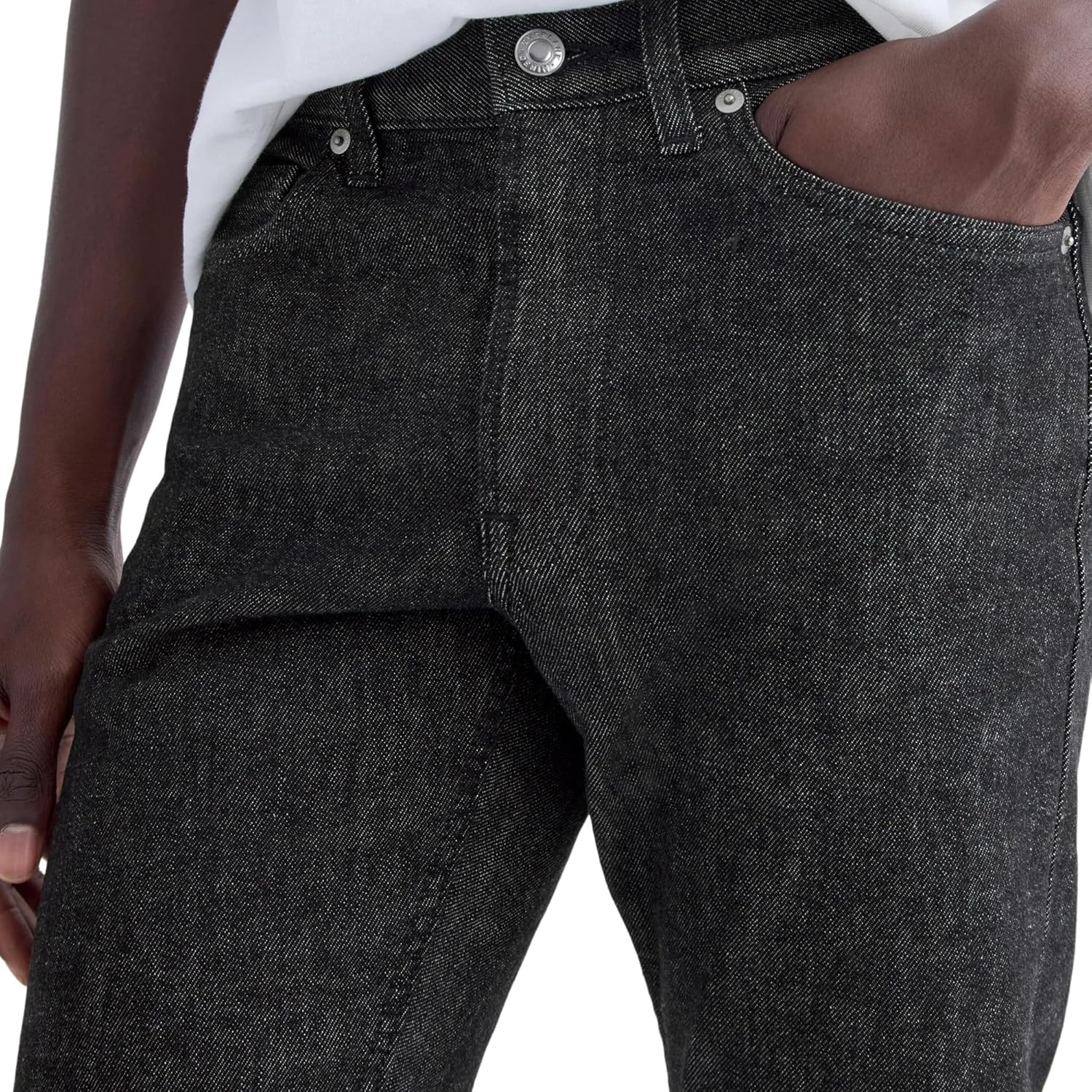 image:imageEverlane Mens The Selvedge Slimfit JeanBlack Rinse