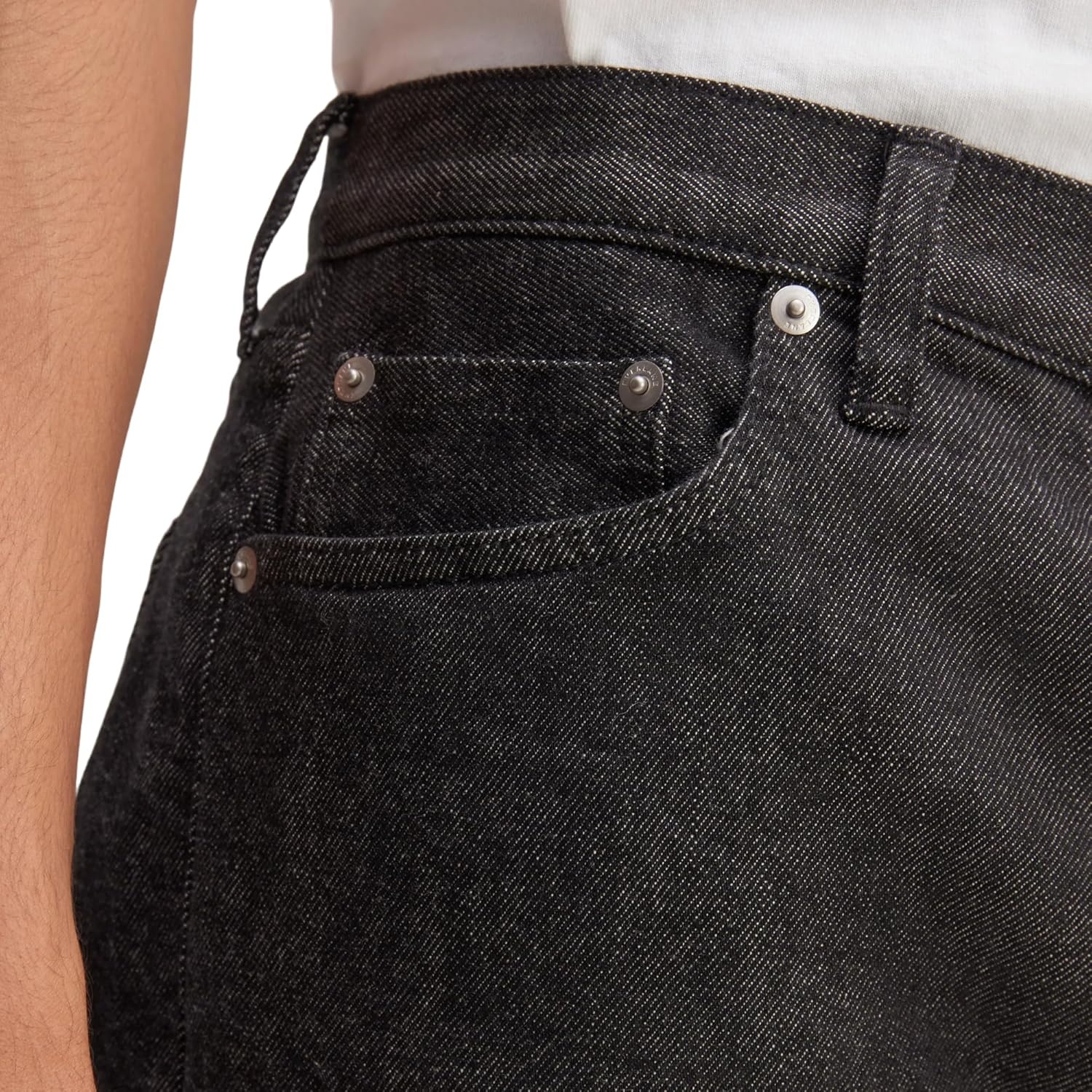 image:imageEverlane Mens The Selvedge Straight Fit JeanBlack Rinse