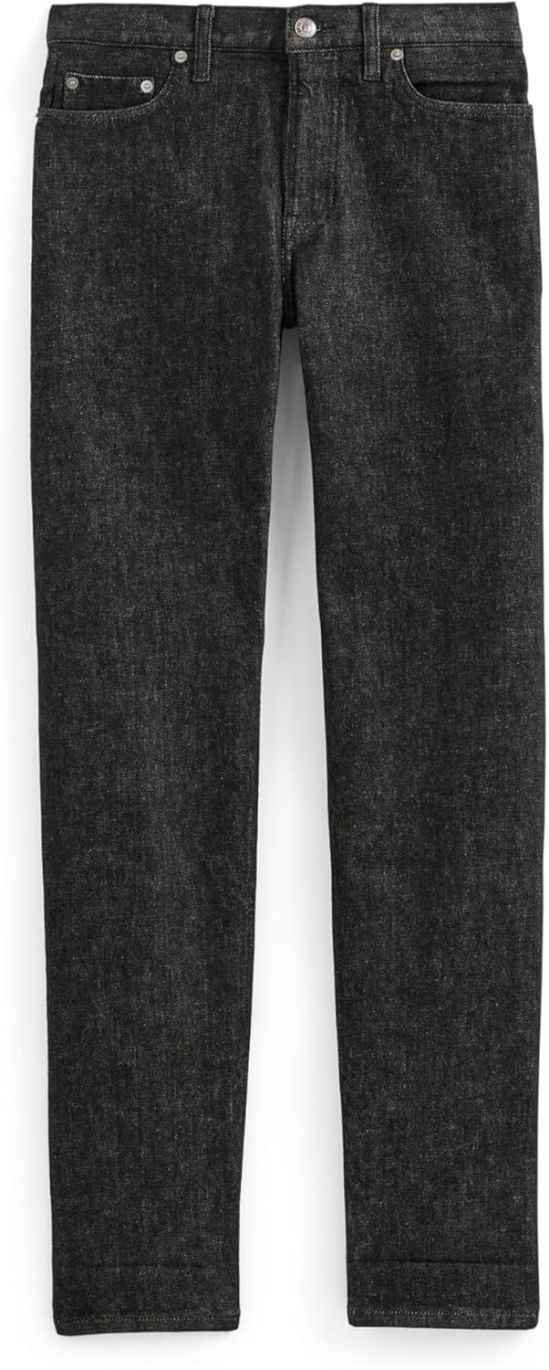 image:imageEverlane Mens The Selvedge Straight Fit JeanBlack Rinse