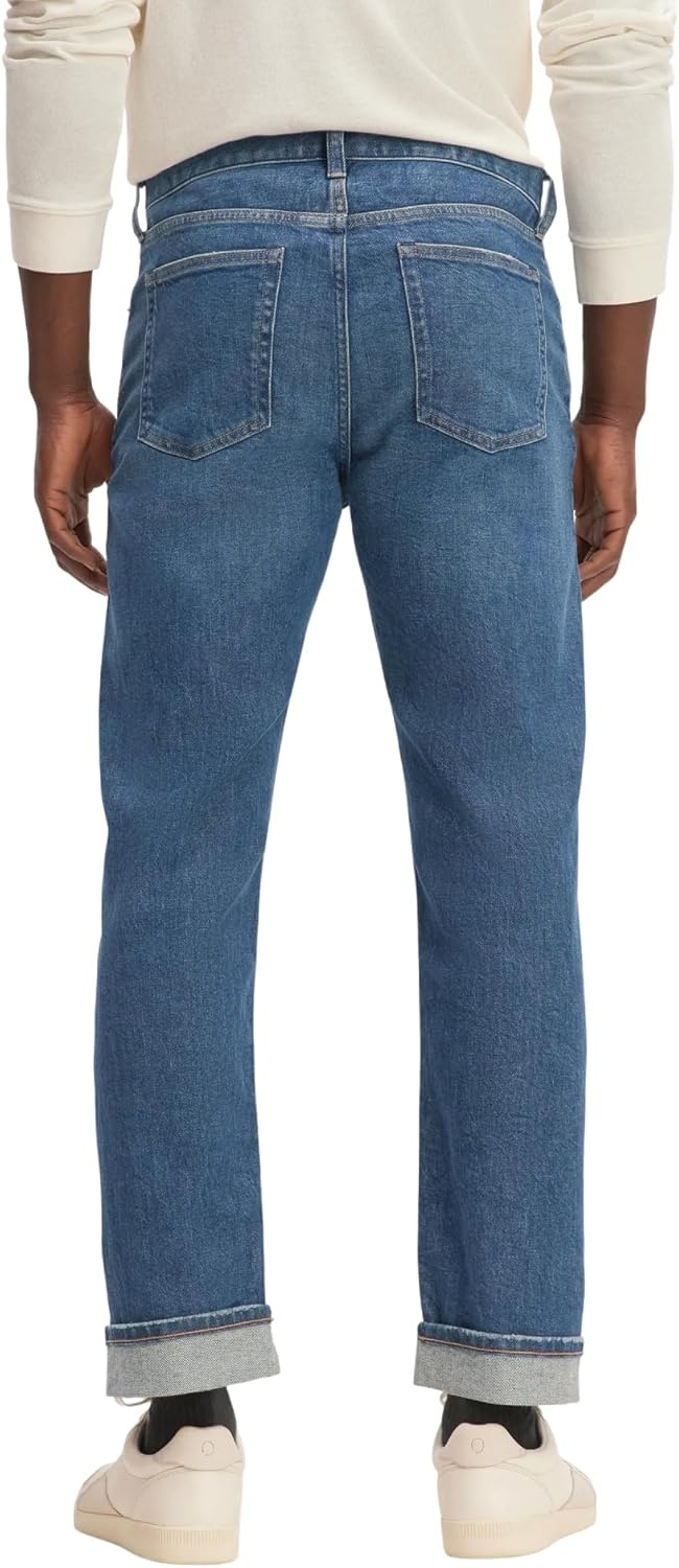 image:imageEverlane Mens The Selvedge Straight Fit JeanInkwell Blue