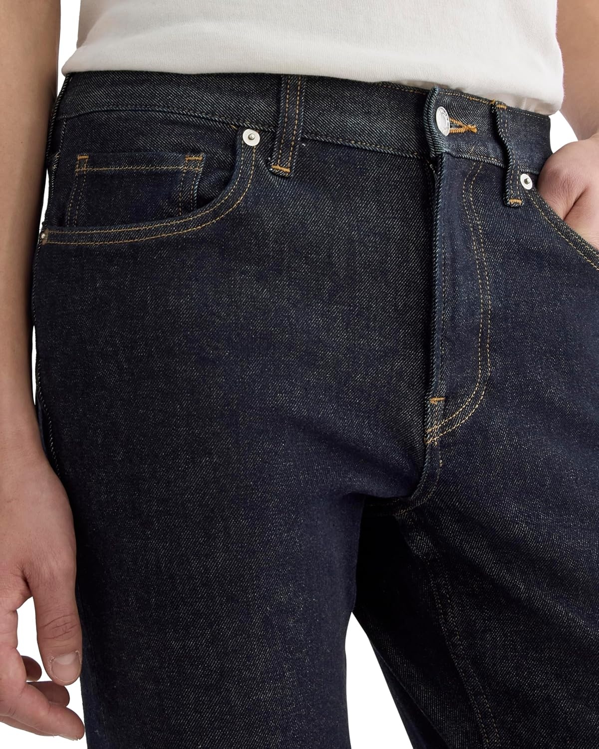 image:imageEverlane Mens The Slim 4Way Stretch Organic Jean UniformDark Indigo