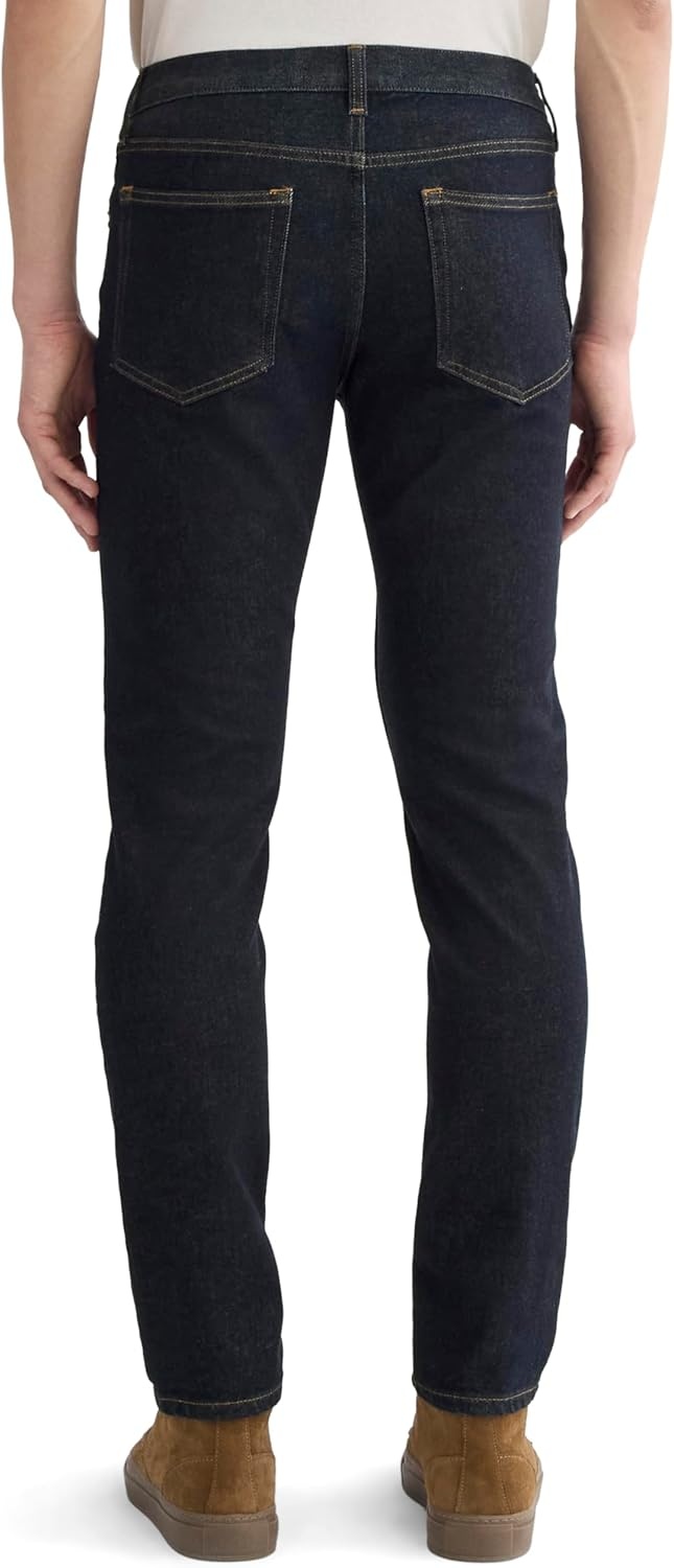 image:imageEverlane Mens The Slim 4Way Stretch Organic Jean UniformDark Indigo