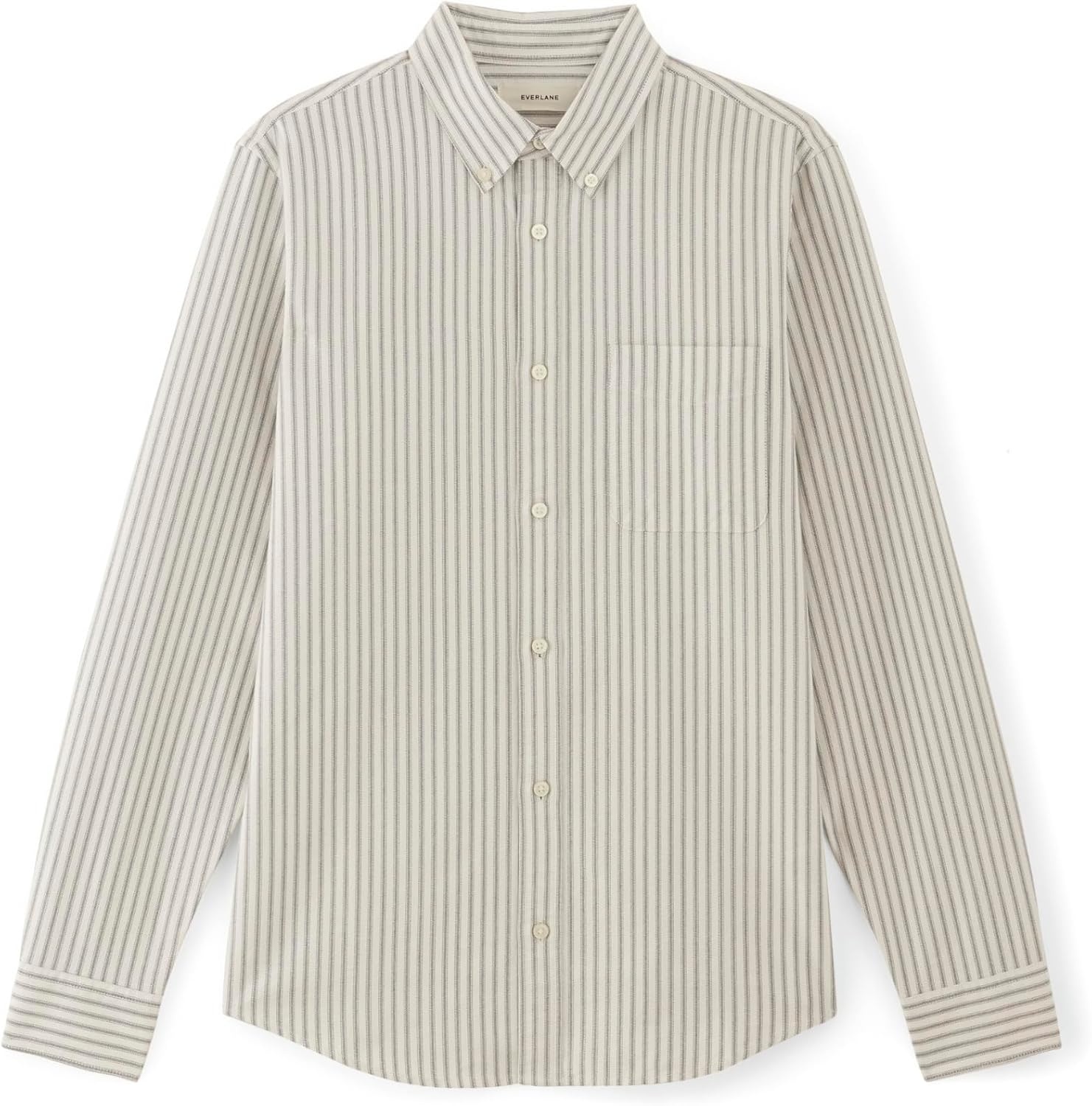 image:imageEverlane Mens The Slim Oxford ShirtBone Navy