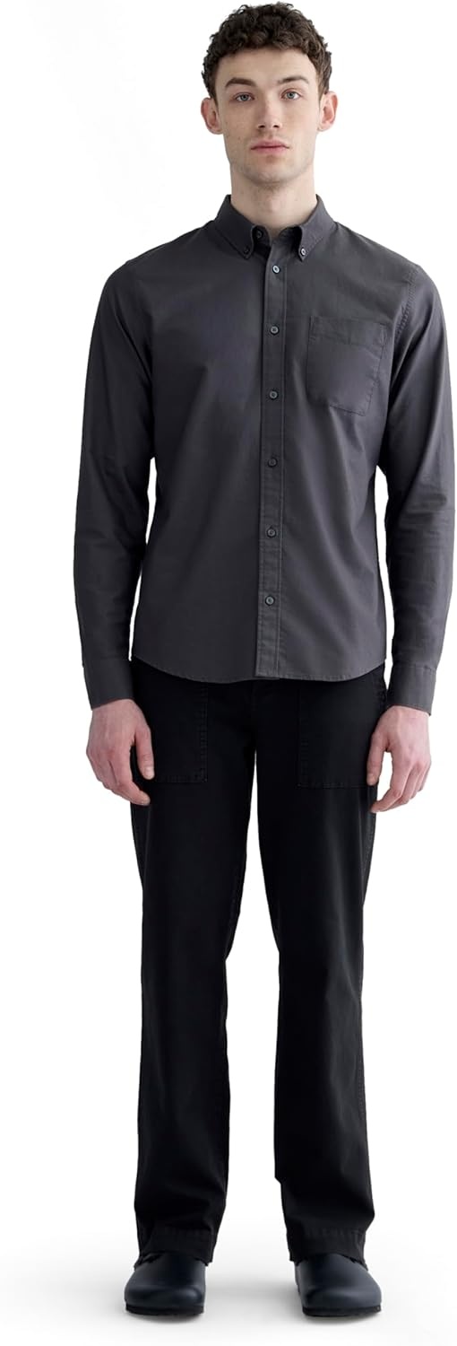 image:imageEverlane Mens The Slim Oxford ShirtSlate Grey