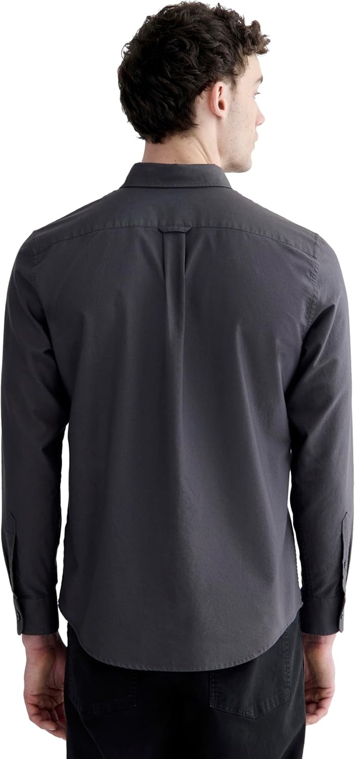 image:imageEverlane Mens The Slim Oxford ShirtSlate Grey