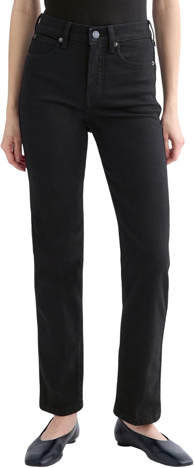 image:imageEverlane Womens HighRise Cigarette JeanBlack