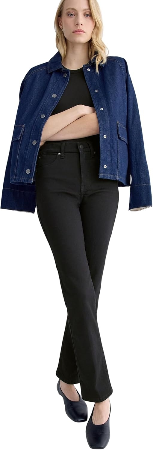 image:imageEverlane Womens HighRise Cigarette JeanBlack