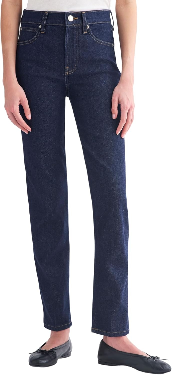 image:imageEverlane Womens HighRise Cigarette JeanPure Blue