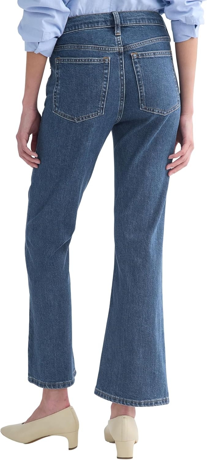 image:imageEverlane Womens HighRise Kick Flare JeanOcean