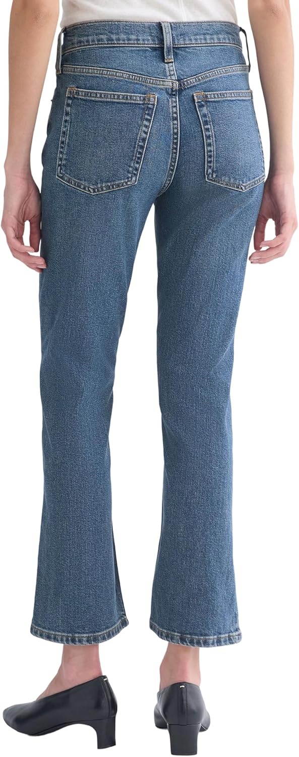 image:imageEverlane Womens HighRise Kick Flare JeanWashed Indigo