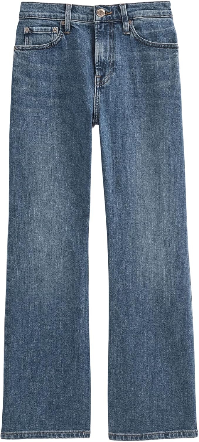 image:imageEverlane Womens HighRise Kick Flare JeanWashed Indigo