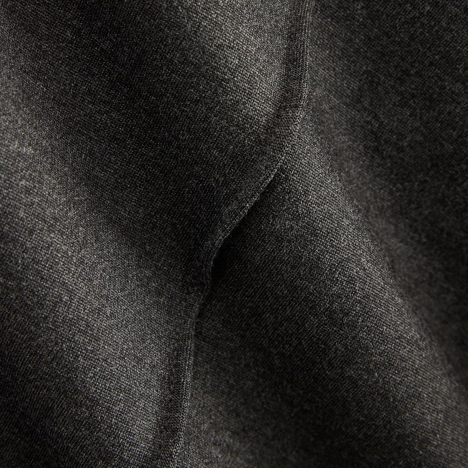 image:imageEverlane Womens Slim Trouser in Ponte Pintuck Tailored Dress Pant Viscose BlendHeathered Soot