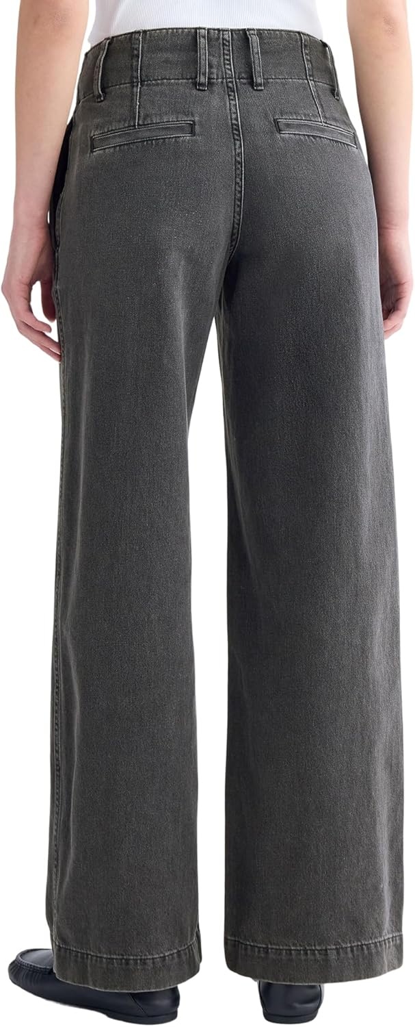 image:imageEverlane Womens The MidRise Trouser JeanBlack