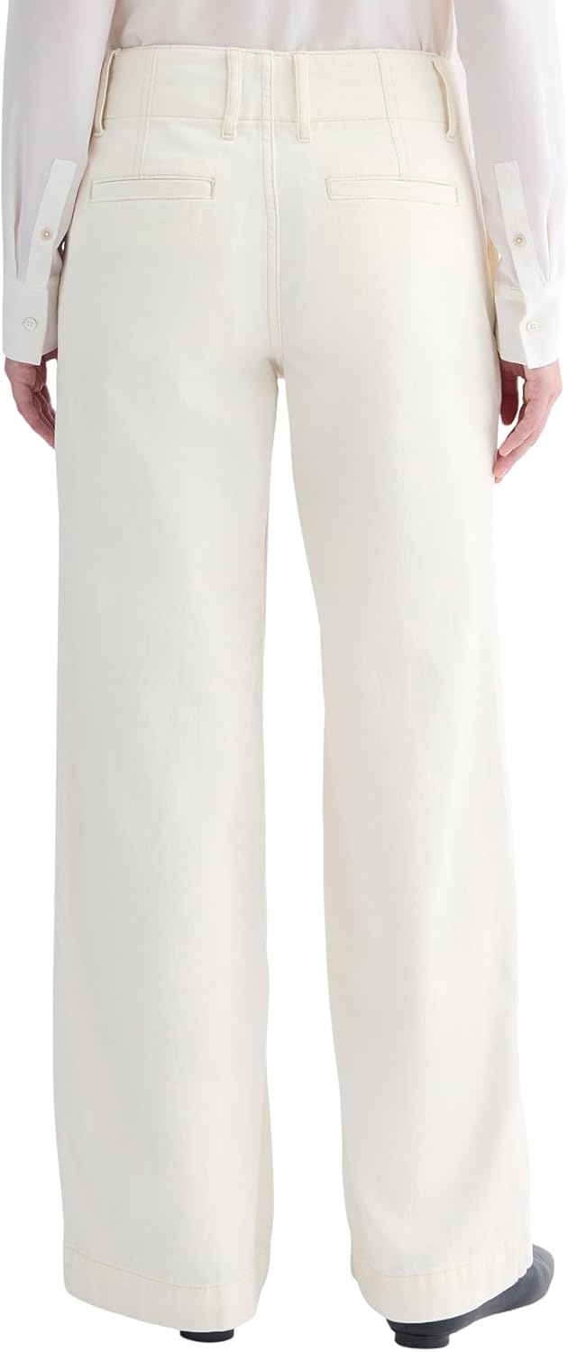 image:imageEverlane Womens The MidRise Trouser JeanEcru
